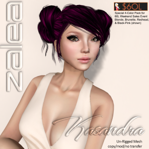Zalea - Kasandra Hair - 60L Weekend Sale